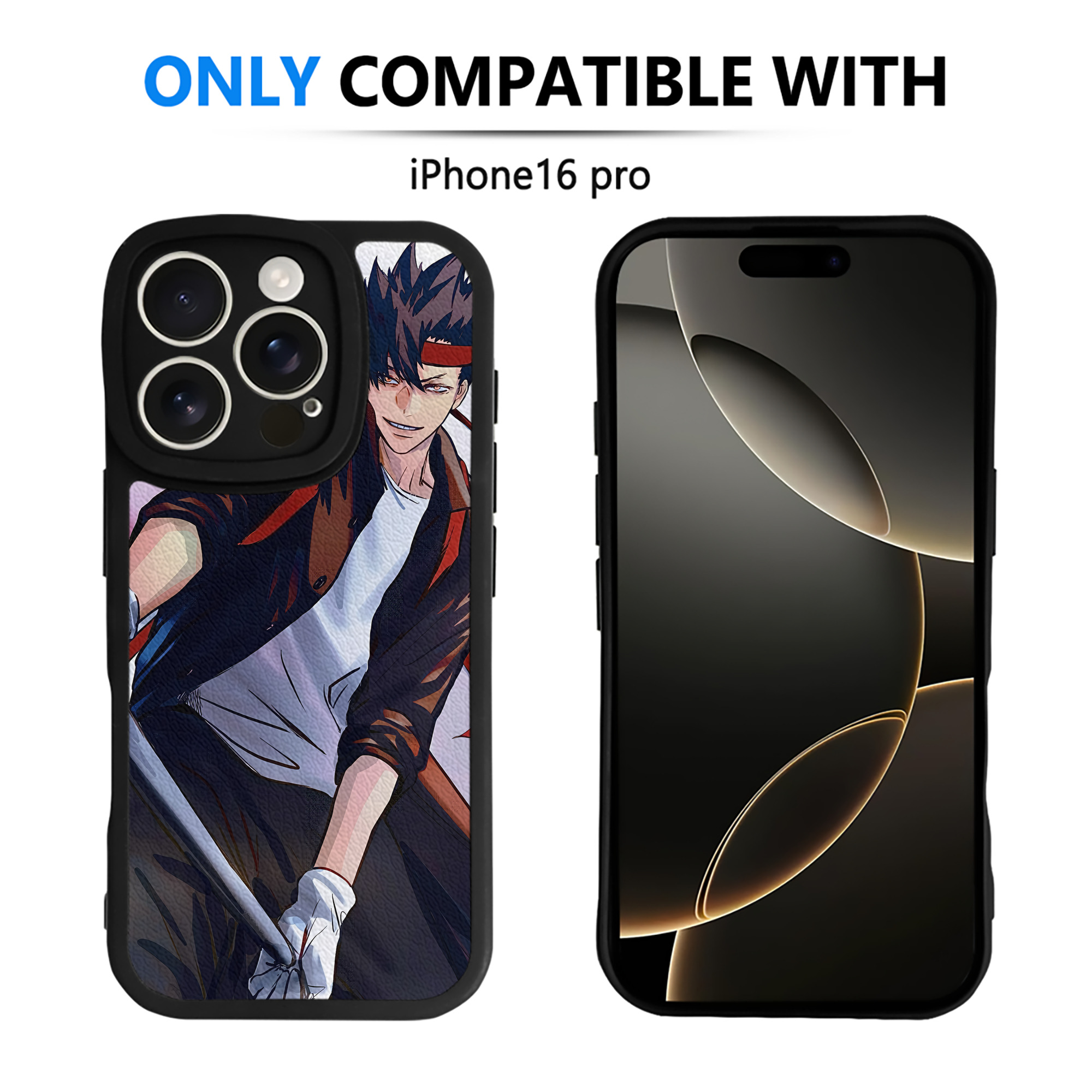 （画像用） ハイキュー!! Haikyu!! 【iPhone 16シリーズ対応】シリコンスマホケース（レザー調） 材質：シリコン
